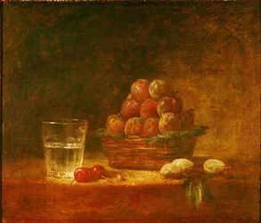 Hedelmäasetelma ja lasi, 1759